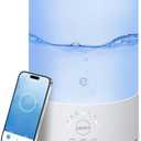 Esemoil Humidifiers for Bedroom, for Large Room, 2.5L Top Fill Cool Mist Humidifiers for Baby, Plants, Smart WiFi Air Humidifier with Diffuser and Nightlight, 28dB, 24H Long Runtime, Work with Alexa