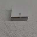 Clear Glass Crystal Cabinet Knobs Satin Brass, Gold Pulls and Knobs for Cabinet Dresser Drawer(4Pcs,Octagon)