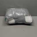 Momcozy Pregnancy Pillow for Sleeping with Plus W Shaped - Adjustable Maternity Pillow for Side Sleepers - Portable Wedge Belly Support -Compact Design for Back Belly and HIPS, Grey White