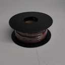 MECCANIXITY 18AWG Stranded PVC Hookup Wire 15m/50ft Brown, Electrical UL1007 Spool Tinned Copper Wire for Internal Connecting, Marine