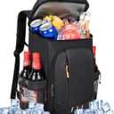 Cooler Backpack - 40 Cans Insulated Leak Proof Backpack Cooler Portable Picnic Camping Beach Hiking BBQ Lunch Bag for Men and Women