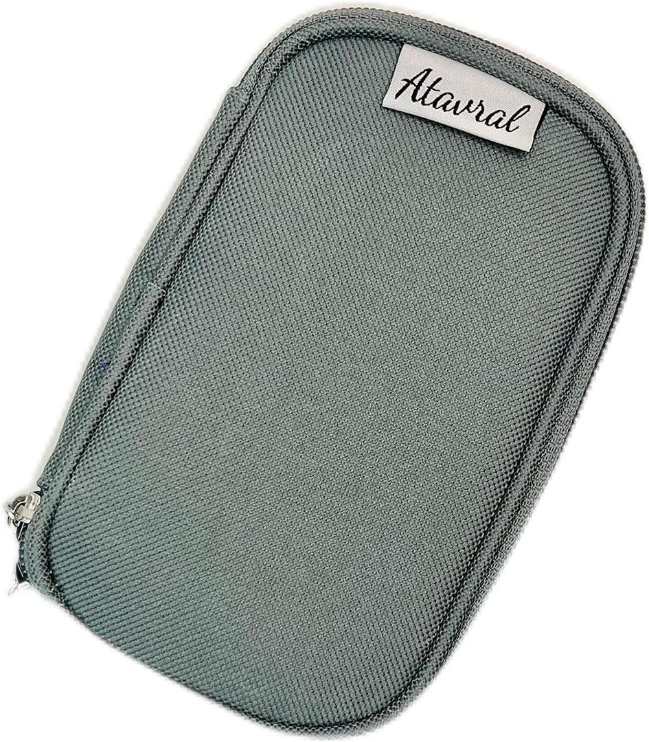 Mini Insulated Bag Snack Bag Mini Lunch Bag Insulin Bag,(Gray)