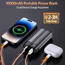 Hand Warmers Rechargeable - Magnetic Electric Hand Warmers 2 Pack with LED Display, Fast Heating Portable Heater, 4 Levels Heat Up, Long Lasting, Gifts for Men, Women, Outdoor, Golf, Camping, Fishing