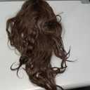 30 Inch Brown Synthetic Lace Front Wigs 13x4 Chocolate Brown Wig Long Straight Heat Resistant Fiber Hair Synthetic Wig for Black Women Pre Plucked with Baby Hair for Daily Party Use(#6)