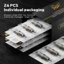 Tattoo Cartridge Needles for tattooing,Box of 24Pcs, Disposable Tattoo Needle (1223RM)