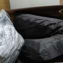 XL Orthopedic Dog Bed for Large Dogs, Big Waterproof Dog Bed with Removable Washable Cover, 4-Sides Removable Bolster Pet Couch Sofa with Non-Slip Bottom, Grey