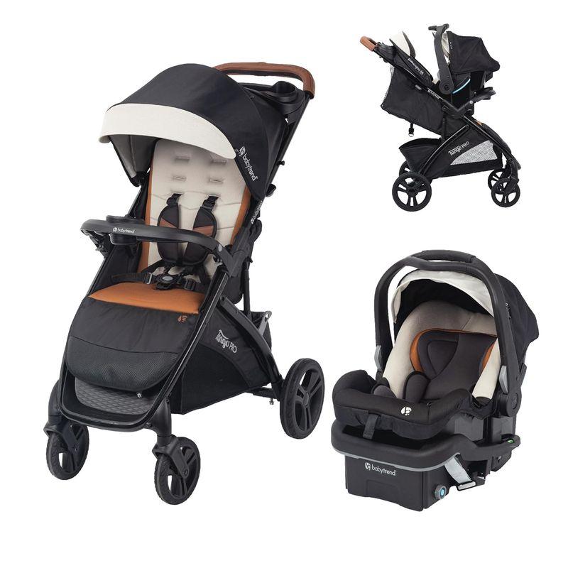 Baby Trend Tango PRO Travel System with Secure-Lift Infant Car Seat, Dash Tan, Manufacturing Date: 07/26/2025