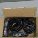 Hycline Road Bike Tires Set: 2-Pack 700x28C(28-622) Folding Replacement Puncture-Resistant Bicycle Tires and 2 Pcs 700x25-28C Inner Tubes Presta Valve with Tire Levers for City Commuter Road