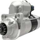 19183 New Starter Motor Replacement for 5.9L 6.7L Dodge Ram 2500 3500 4000 4500 5500 Pickup Truck 2007-2019 L6 Diesel Engine OE#: ND428000-6110 4934925 68002981AA 68049020AA 428000-3330 19029