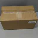 Aneco 18 Pcs Velvet Christmas Ornaments Bulk, 3 Sizes Flocked Christmas Tree Ball, Plastic Xmas Decorative Hanging Ornaments with 18 Ribbons for Xmas Holiday Wreath Tree Decor (Red, Beige, Brown)