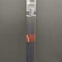 AOSKY Cordless Zebra Blinds for Windows Pull Down Roller Window Shades Dual Layer Light Filtering Privacy for Day and Night, Free-Stop Door Shades for Home Easy to Install (30.5" W X 72" HGrey)