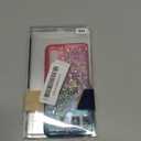 NGB Designed for Samsung Galaxy S23 Case, Pink/Aqua | Glitter Liquid Sparkle Cute Cover for Women Girls Kids | with Screen Protector & Ring Holder & Wrist Strap Lanyard