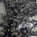 Sheliky Masquerade Mask for Women Men Mardi Gras Halloween Costume Masks Christmas Cosplay Metal Party Masque (Black)