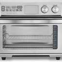 Cuisinart Air Fryer Toaster Oven with Extra-Large Capacity, 1800W Stainless Steel Oven with Digital Display, Bake, Broil, Roast & Air Fry Options, Adjustable Temperature, TOA-95NAS
