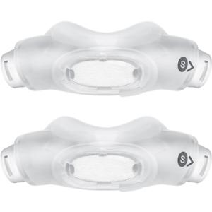 2 Packs Replacement Nasal Cradle Cushion for Airfit N30i - Nasal CPAP Mask Cushion - Quiet Venting & Comfortable and Soft (Small)