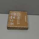 Corelle 4-Pc Meal Bowls Set Service for 4, Durable and Eco-Friendly 9-1/4-Inch Glass Bowls, Compact Stack Bowl Set, Microwave and Dishwasher Safe, White, 46 Ounces