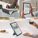 CoBak Case for 11" Kindle Scribe 3rd Generation 2025, Kindle Scribe Colorsoft with Two Viewing Angles - All New PU Leather Cover with Auto Sleep Wake, Pen Holder. Sketch Sunflower