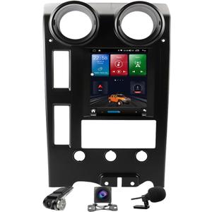 8-core RAM 4G+ROM 64G for Hummer H2 2004-2009 9.7-Inch Tesla Style IPS Touchscreen with Android Auto Car Play Car Stereo Radio 4G WiFi GPS Navigation DSP in Dash Headunit Multimedia Player