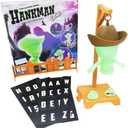 Fotorama Hankman Glow Magnetic Hangman Word Guessing Game, Glow in The Dark Travel Toy, Mystery Letter Games, Gifts for Kids Ages 6 and Up