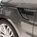 METYOUCAR ABS Side Door Fender Air Vent Outlet Trim for Land Rover Range Rover Sport 2014 2015 2016 2017 (Piano Black)