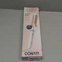 Conair Double Ceramic 1 -Inch Curling Iron, 1 -Inch Barrel Creates Soft Waves & Curls, Hair Curler for Use on Medium & Long Hair, White/Rose Gold