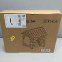 Chicken Nesting Box, 100% Waterproof Hens Nesting Box for Laying Eggs for Hens, Ducks and Poultry, Large Signle Compartment Chicken Nesting Boxs Indoor & Outdoor (Red)