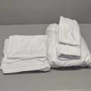 Queen Size 4 Piece Sheet Set - Comfy Breathable & Cooling Bed Sheets Set - Hotel Luxury Bedding for Women, Men, Kids, Teens, Boys & Girls - Deep Pockets, Soft, Wrinkle Free - Oeko-Tex - Antique White