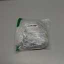 60 Pack M8 x 3-1/8inch Spring Snap Hooks Heavy Duty Carabiner Clips Galvanized Steel Quick Link Clip for Camping Hiking Traveling Outdoor Swing Gym, 500Lbs Capacity1 (Silver)