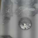 ZMISHIBO 24 Inch Ceiling Fans with Lights and Remote, Modern Low Profile Ceiling Fan, 3000-6000K Dimmable Flush Mount LED Fan Light, 6 Wind Speeds, Fandelier Ceiling Fans for Bedroom- White