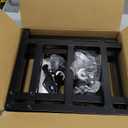 AugFir 22" Plant Caddy with Wheels Heavy Duty, Rolling Metal Plant Stand Indoor Outdoor, Square Plant Dolly with Lockable Caster Wheels for Large Plant Pots, 600LBS Capacity (Black)