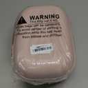 Wearable Breast Pump Bag for Hands-Free Breast Pumps, Hard Breast Pump Case for Momcozy/Willow/eufy/Security/Medela and More, Storage Bag for Pumping Travel Bag/Diaper Bag/Handbag (Pink)