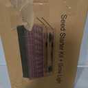 GOOINMILL Self-Watering Seed Starter Tray with Timed Grow Light, 2 Pack 120 Cells Plant Starter Tray Seedling Starter Kit with Humidity Domes Base Indoor Mini Greenhouse Plant Germination Trays