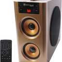 Rockville RHB70 Home Theater Compact Powered Speaker System, Bluetooth/USB/FM, 4" Subwoofer, 2 Full-Range Drivers, Perfect for Home Entertainment and Office Audio