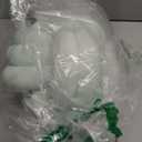 Knot Pillow Ball, Handmade Decorative Throw Pillow, Soft Round Knotted Cushion for Couch & Bedroom, Cute Home Decor, Braided Pillow for Living Room (7.87 Inches, Teal)