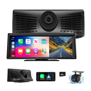HIEHA® 8.1" 2K Dash Cam Wireless | CarPlay & Touchscreen
