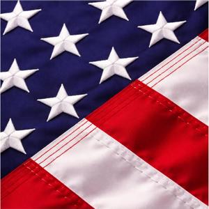 Premium American Flags for Outside 3x5 Heavy Duty Nylon, Embroidered Stars & Sewn Stripes