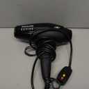 BaBylissPRO Nano Titanium Italian Rapido Hair Dryer - Professional, Lightweight 2000 Watt Blow Dryer (Black)