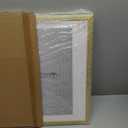 upsimples 16x24 Picture Frame, Display Pictures 14x20 with Mat or 16 x 24 Without, Wall Hanging Poster Frames, Gold, 1 Pack