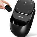 2025 AI Wireless Mouse for PC Laptop - ChatGPT Enabled Bluetooth Mouse with Voice Recording & AI Summarize, Ergonomic Presenter Laser Pointer Remote, USB Rechargeable High-Performance Office Device (Black)