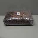 Deconovo 100% Blackout Door Curtain  Heat Blocking & Thermal Insulated Velvet Panel, Noise Reducing, Energy Saving for Summer & Winter, 52W x 90L Inch, Chocolate, 1 Panel