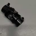 3/4" 36 Spline X 3/4" DD Steering Shaft U Joint Single Universal Joint Coupling (Black, 3-1/4" Length)