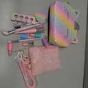 Kids Real Makeup Kit for Girls: No Talc, Washable Make Up Set with Unicorn Purse - Toy Gift for Little Girls & Toddlers Age 3 4 5 6 7 8 9 10 11 12 Years Old - Pretend Play Birthday Gifts