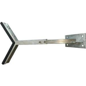 FreeAgain Boat Trailer Bow Rest Catcher Assembly Double-Layer Hot-Dip Galvanized Q355 Steel, Thick Marine-Grade Polyurethane, Adjustable Post for Scratch-Proof Bow Support