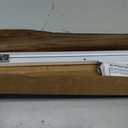 Closet Bifold Door Hardware & 36 Inch Track, 3 ft Bi Folding Door Rail Kit | Complete kit: track, bracket, pivot, wheel, hinge, screw. Pivot-press to install. Gap adjustable. Rust-proof, Smooth & silent