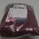 ChrisDowa Grommet Blackout Curtains for Bedroom and Living Room - 2 Panels Set Thermal Insulated Room Darkening Curtains (Burgundy Red, 52W x 95L)