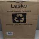 Lasko Pedestal Fan, Oscillating Fan for Bedroom with Adjustable Height and 3 Cooling Speeds, Portable, 18", Black, 1827