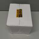 BESTTEN 50 Pack 1 Gang Screwless Decorator Wall Plate, USWP6 Gloss Snow White, Decorative Outlet Cover, Decor Light Switch Face Plate, H4.69 x W2.91