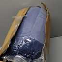 5-Step Dog Stairs and Ramp for High Bed, Non-Slip Sturdy Pet Steps for Small Dogs and Cats,22.2" H,Blue