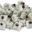 Glorious MX2A RGB 5 Pin Switch Brown Axis 70pcs Clear Housing for RGB Keyboard FKSW70CH/M-RZ