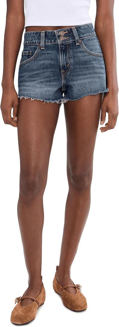 Levi's Women's Superlow Loose Short (Blue, S)